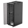 PC NetShelter SX, Networking Rack Enclosure, 42U, Black, 1991H x 750W x 1070D mm with Casters, Feet, Vertical Cable Managers, S