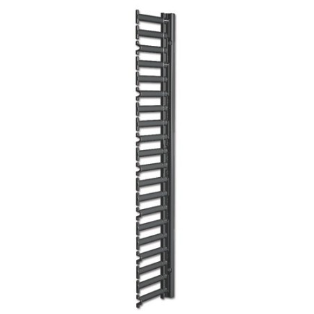 PC NetShelter SX, Networking Rack Enclosure, 42U, Black, 1991H x 750W x 1070D mm with Casters, Feet, Vertical Cable Managers, S
