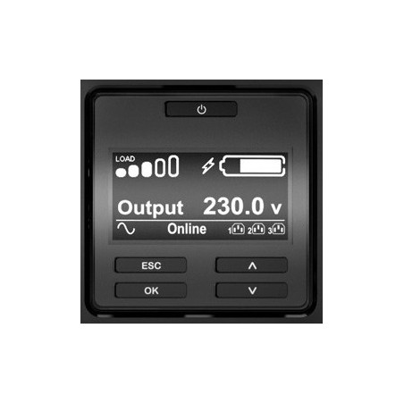 PC Smart-UPS On-Line, 2200VA, Tower, 230V, 8x C13+2x C19 IEC outlets, SmartSlot, Extended runtime, W/O rail kit