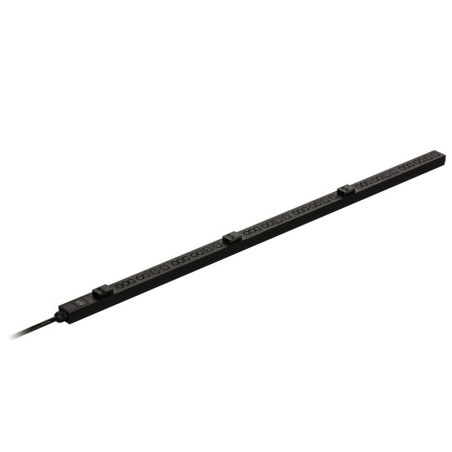 PC Easy Rack PDU, Basic, 0U, 3 Phase, 22kW, 230V, 32A, 30 x C13 and 12 x C19 outlets, IEC60309 3P+N+PE inlet