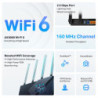P-Link AX3000 Multi-Gigabit Wi-Fi 6 Router with 2.5G Port