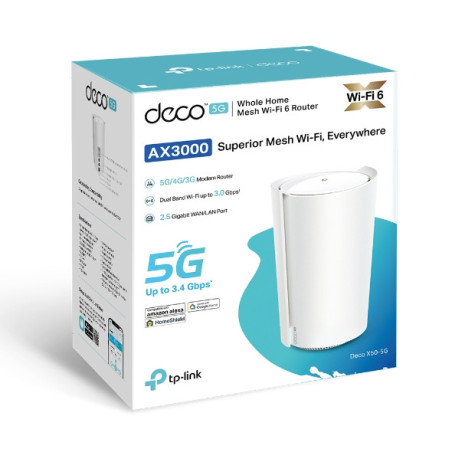 P-Link 5G AX3000 Whole Home Mesh WiFi 6 Gateway