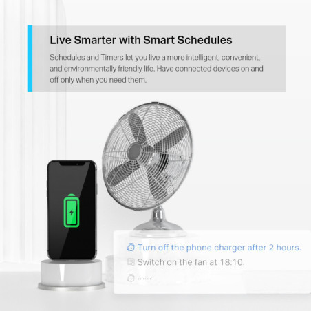 P-Link Mini Smart Wi-Fi Socket, Energy Monitoring