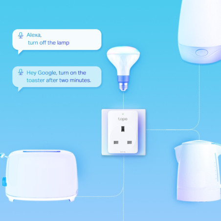 P-Link Mini Smart Wi-Fi Socket, Energy Monitoring