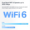 ercusys AX3000 Whole Home Mesh WiFi 6 System