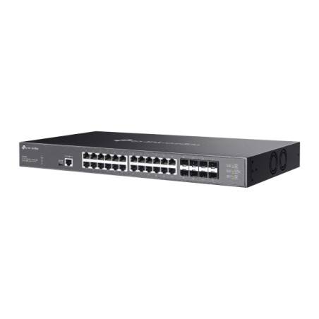 P-Link Omada 24-Port 10GBASE-T L2+ Managed Switch with 8 10GE SFP+ Slots