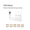 P-Link AV1000 Gigabit Passthrough Powerline Starter Kit