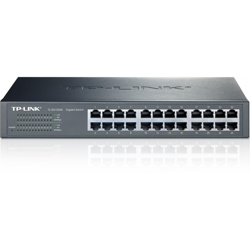 Tp Link 24 Port Gigabit Desktop Rackmount Switch Tp Link Unmanaged Desktop Swiches