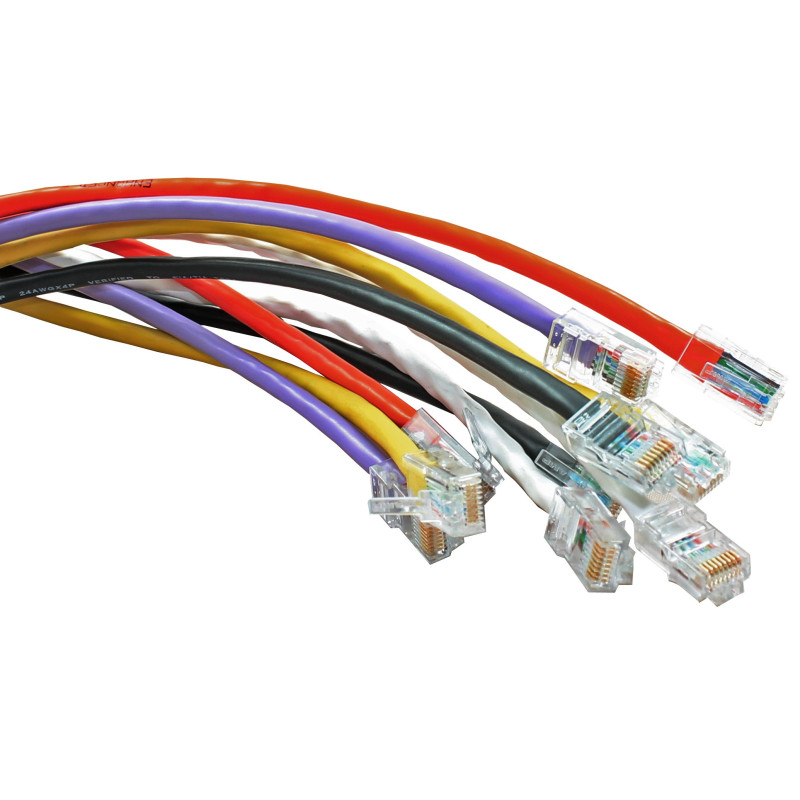 UnBooted Cat5e UTP RJ45 Ethernet Patch Lead UnBooted Cat5e UTP RJ45 Ethernet Patch Lead