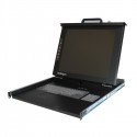 StarTech.com 1U 17" Rackmount LCD Console - USB + PS/2