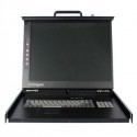 Startech 1U 19" Rackmount LCD Console - USB + PS/2