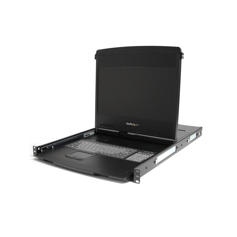 StarTech 1U 17” HD 1080p Dual Rail Rackmount Widescreen LCD Console