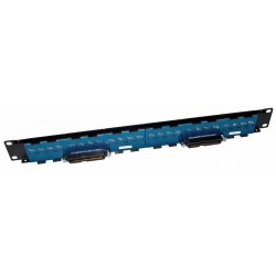 24 RJ45 to 1 50 Way Telco UTP Patch Panel