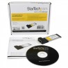 StarTech.com  1 Port ExpressCard Gigabit Laptop Ethernet NIC Network Adapter Card
