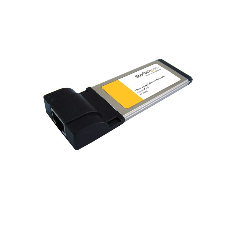 StarTech.com 1 Port ExpressCard Gigabit Laptop Ethernet NIC Network Adapter Card