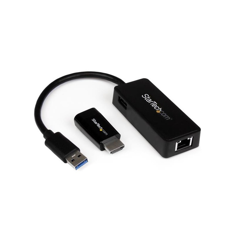 HP Chromebook&trade; 14 HDMI&reg; to VGA and USB 3.0 Gigabit Ethernet Accessory Bundle